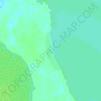 Mappa topografica Чаронда, altitudine, rilievo