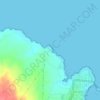 Mappa topografica Generoso, altitudine, rilievo