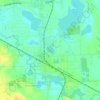 Mappa topografica Simonson Lake, altitudine, rilievo