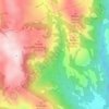 Mappa topografica Foresta Vesolo, altitudine, rilievo