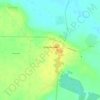 Mappa topografica Dobrovolsk, altitudine, rilievo