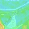 Mappa topografica Новое Устье, altitudine, rilievo