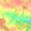 Mappa topografica Вязищи, altitudine, rilievo