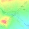 Mappa topografica Московское, altitudine, rilievo