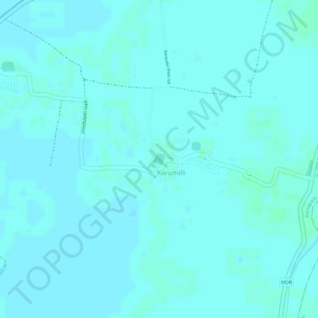 Mappa topografica drinking water, altitudine, rilievo