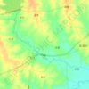 Mappa topografica 王河, altitudine, rilievo