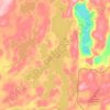 Mappa topografica Steep Rock Lake, altitudine, rilievo