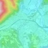 Mappa topografica Parco Lagozza, altitudine, rilievo