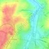 Mappa topografica Einsteinplatz, altitudine, rilievo
