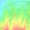 Mappa topografica Октябрьский, altitudine, rilievo