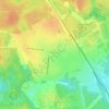 Mappa topografica Алабушево, altitudine, rilievo