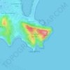 Mappa topografica Sella del Diavolo, altitudine, rilievo