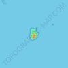Mappa topografica Isla Grosa, altitudine, rilievo