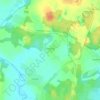 Mappa topografica Шеломово, altitudine, rilievo