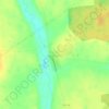 Mappa topografica Красный Яр, altitudine, rilievo