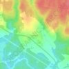 Mappa topografica Напольское, altitudine, rilievo