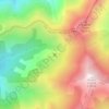 Mappa topografica Refuge de l´Ortu di u Piobbu, altitudine, rilievo