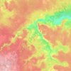 Mappa topografica Тагил, altitudine, rilievo