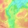 Mappa topografica Мелихово, altitudine, rilievo