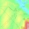 Mappa topografica Hull Creek, altitudine, rilievo