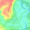 Mappa topografica Средний Икорец, altitudine, rilievo