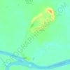Mappa topografica Marten Falls First Nation, altitudine, rilievo