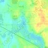 Mappa topografica Lacy Lake, altitudine, rilievo