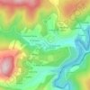 Mappa topografica Vilaformán, altitudine, rilievo