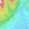 Mappa topografica Ca' Nova, altitudine, rilievo