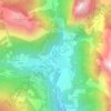 Mappa topografica Olivone, altitudine, rilievo