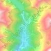 Mappa topografica Fusio, altitudine, rilievo
