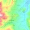 Mappa topografica Monte Camera, altitudine, rilievo