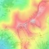 Mappa topografica Tour d'Aï, altitudine, rilievo