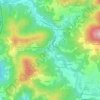 Mappa topografica San Bartolomeo, altitudine, rilievo
