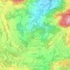 Mappa topografica Bernasca, altitudine, rilievo