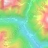 Mappa topografica Peccia, altitudine, rilievo