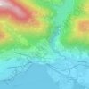 Mappa topografica Contra, altitudine, rilievo