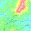 Mappa topografica Borgo Petilia, altitudine, rilievo