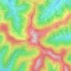 Mappa topografica Schnebelhorn, altitudine, rilievo