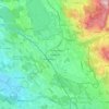 Mappa topografica Wetzikon, altitudine, rilievo