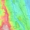 Mappa topografica Adliswil, altitudine, rilievo