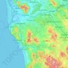 Mappa topografica PI, altitudine, rilievo
