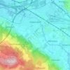 Mappa topografica Dübendorf, altitudine, rilievo