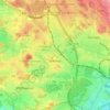 Mappa topografica Bubikon, altitudine, rilievo