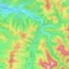 Mappa topografica Fischenthal, altitudine, rilievo