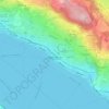 Mappa topografica Männedorf, altitudine, rilievo