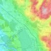 Mappa topografica Pfäffikon, altitudine, rilievo