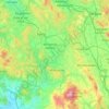 Mappa topografica SI, altitudine, rilievo