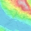 Mappa topografica Meilen, altitudine, rilievo