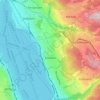 Mappa topografica Zollikon, altitudine, rilievo